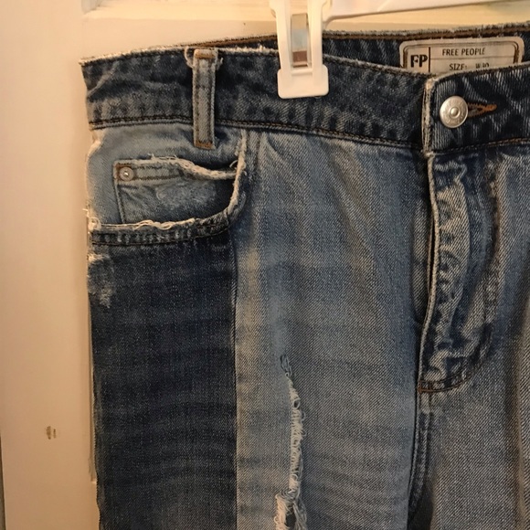 Free People distressed jeans - Picture 8 of 9